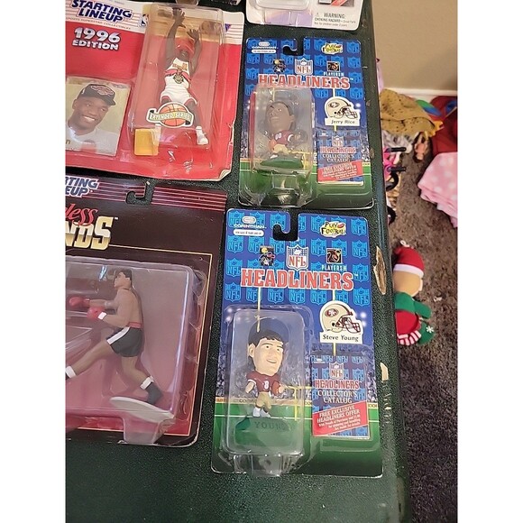 Starting Lineup Headliners Figures Sealed Lot 1990's Joe Lewis 12pc Owens Joyner - Picture 14 of 16
